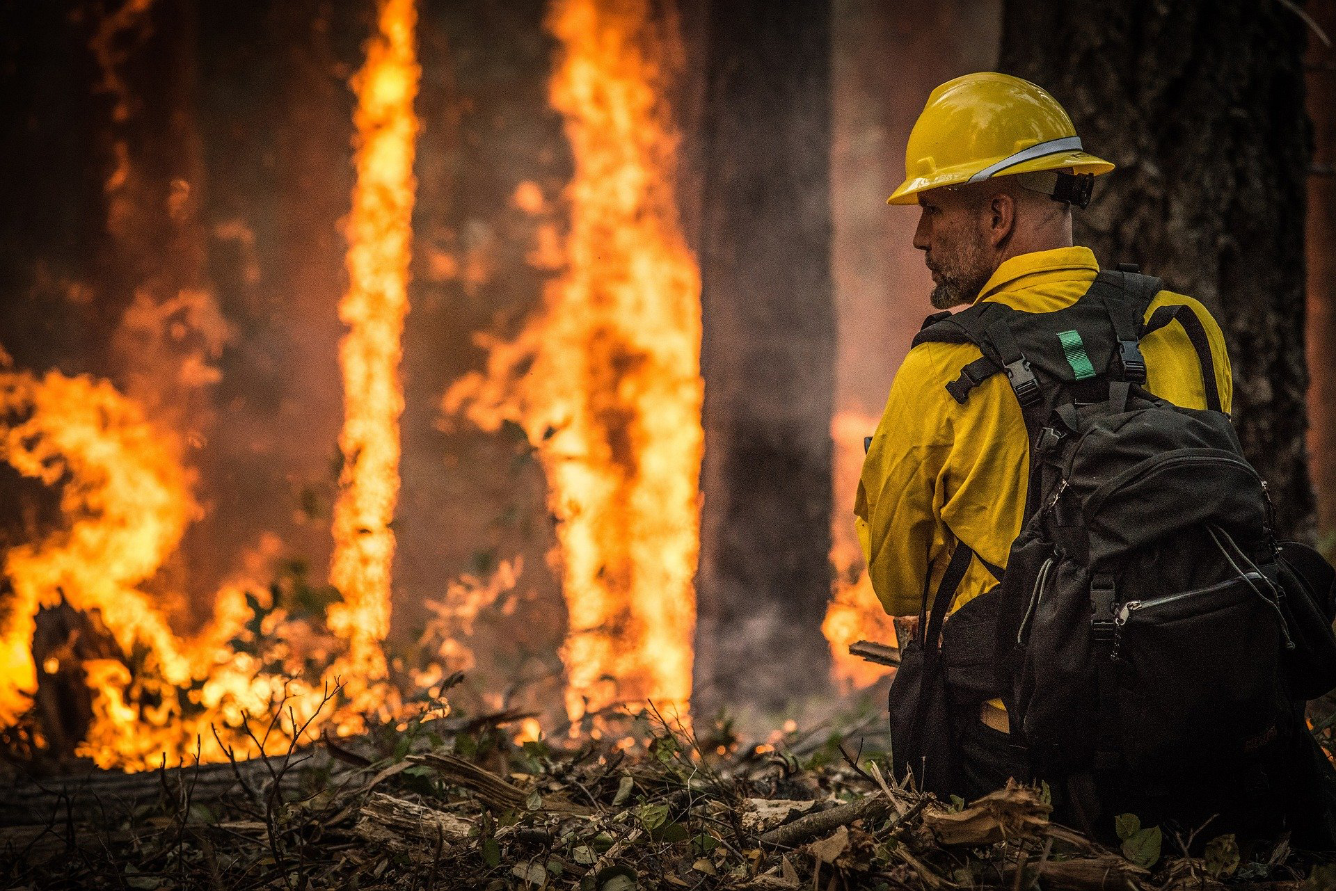 Complotdenkers laten zich bij bosbranden voor karretje machthebbers spannen
